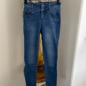 Stretchy Skinny High Waist Jeans